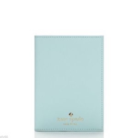Kate Spade Passport Holder RARE!! Cy Blue NWT! - Picture 3 of 7